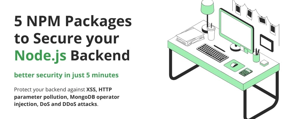 5 NPM Packages to Secure Your Node.js Backend in 5 Minutes